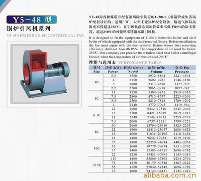 风机-Y5-48锅炉离心引风机锅炉风机热风机-风机尽在阿里巴巴-陈建志